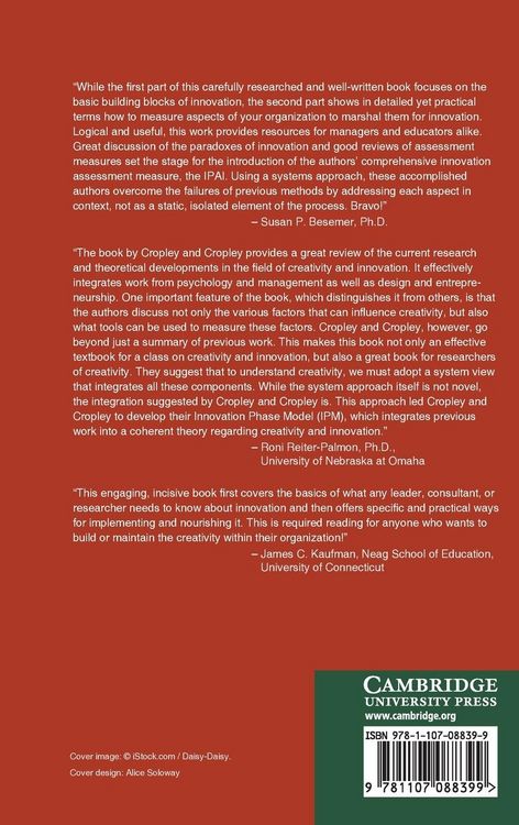 Produktbild: The Psychology of Innovation in Organizations