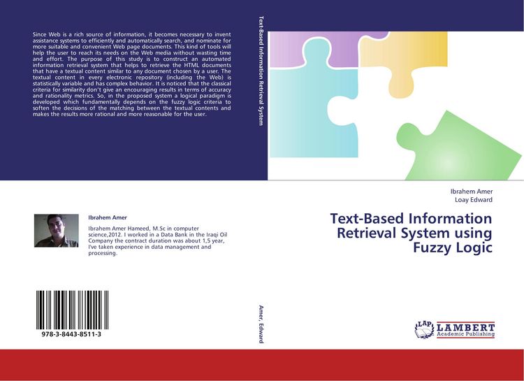 Produktbild: Text-Based Information Retrieval System using Fuzzy Logic