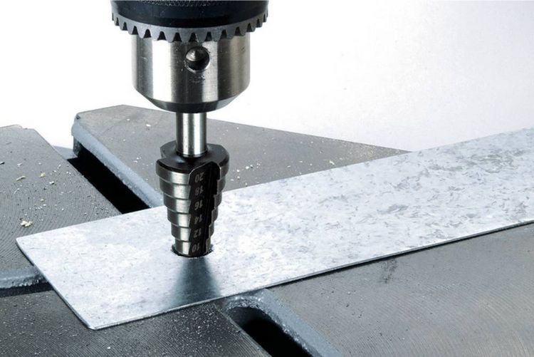 Produktbild: Wolfcraft 2516000 HSS Stufenbohrer Zylinderschaft 1St.