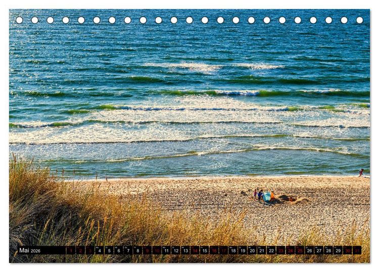 Produktbild: Sylt - Das nordfriesische Ereignis (Tischkalender 2026 DIN A5 quer), CALVENDO Monatskalender