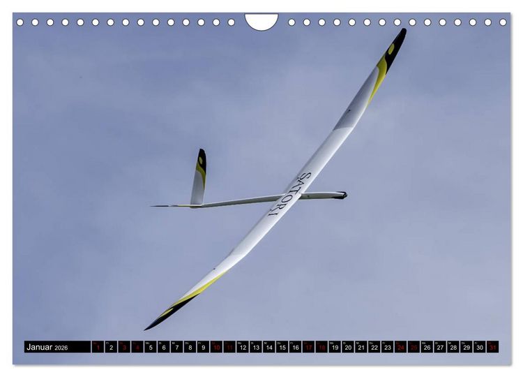 Produktbild: F-5J Segler, Bilder zur Bavarian Open Serie (Wandkalender 2026 DIN A4 quer), CALVENDO Monatskalender