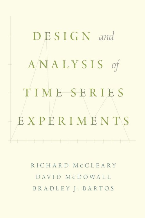 Produktbild: Design and Analysis of Time Series Experiments