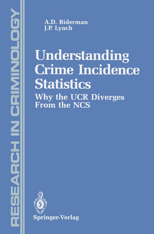Produktbild: Understanding Crime Incidence Statistics