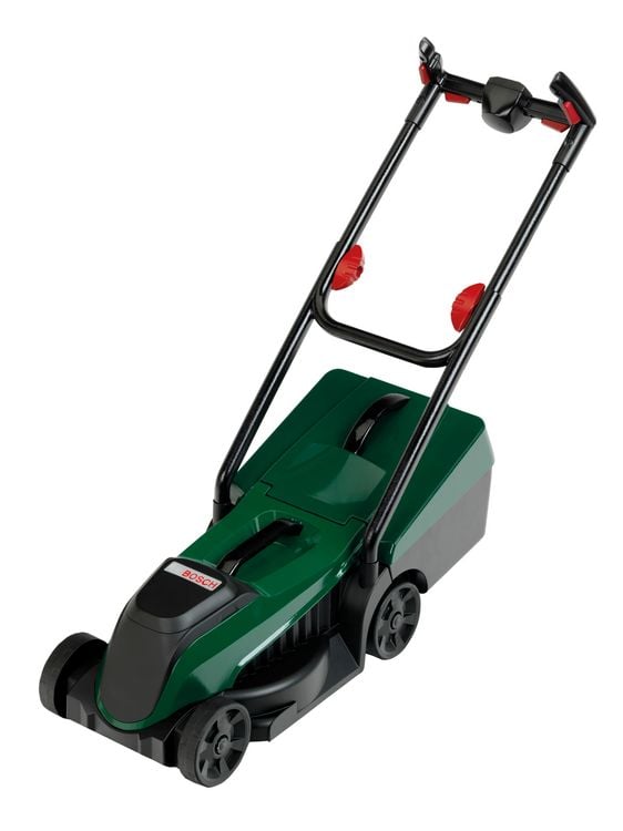 Produktbild: Rasenm&auml;her Bosch Garten Rotak mit Grasfangbeh&auml;lter gr&uuml;n/grau f&uuml;r Kinder