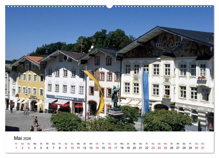 Produktbild: Bad T&ouml;lz - Perle an der Isar (Wandkalender 2026 DIN A2 quer), CALVENDO Monatskalender
