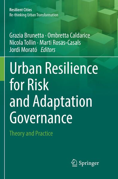 Produktbild: Urban Resilience for Risk and Adaptation Governance