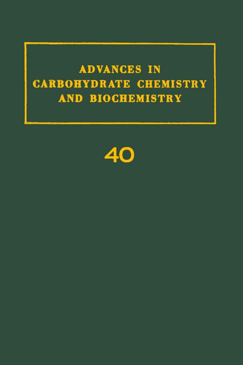 Produktbild: Advances in Carbohydrate Chemistry and Biochemistry
