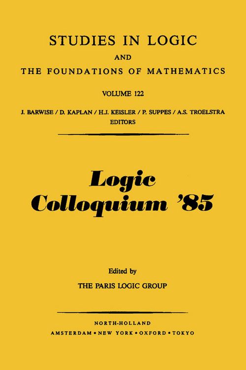 Produktbild: Logic Colloquium '85