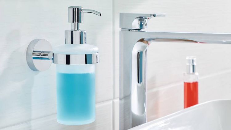 Produktbild: TESA&reg; Spender Smooz f&uuml;r Seife und Desinfektionsmittel