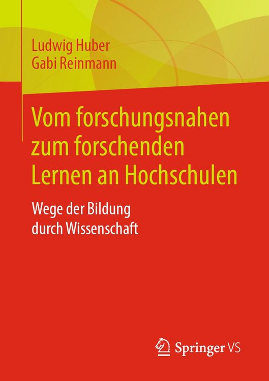 Produktbild: Vom forschungsnahen zum forschenden Lernen an Hochschulen