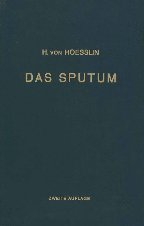 Produktbild: Das Sputum