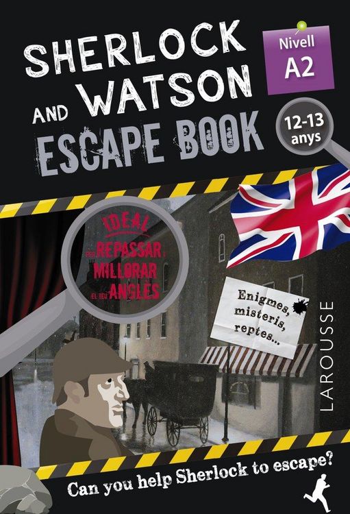 Produktbild: Sherlock & Watson : escape book per repassar angl&egrave;s