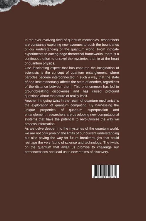 Produktbild: Twists on the Quantum: Probing the Limits of Quantum Mechanics