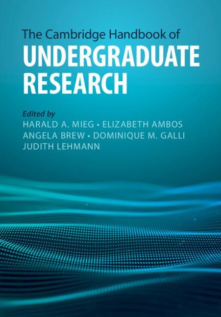 Produktbild: The Cambridge Handbook of Undergraduate Research