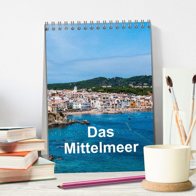 Produktbild: Das Mittelmeer (Tischkalender 2026 DIN A5 hoch), CALVENDO Monatskalender