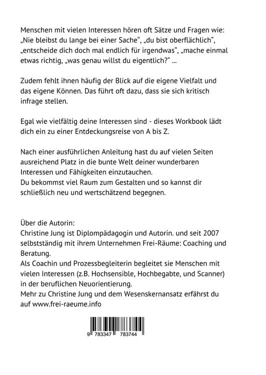 Produktbild: Das ABC meiner Interessen