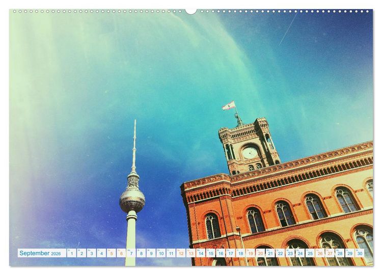 Produktbild: Berlin megacool (Wandkalender 2026 DIN A2 quer), CALVENDO Monatskalender