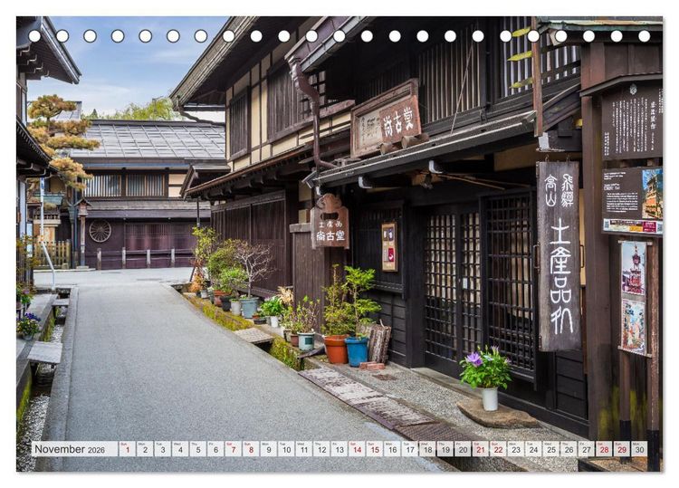 Produktbild: JAPAN Journey through time and beauty (Desk Calendar 2026 DIN A5 landscape), CALVENDO 12 Month DeskCalendar