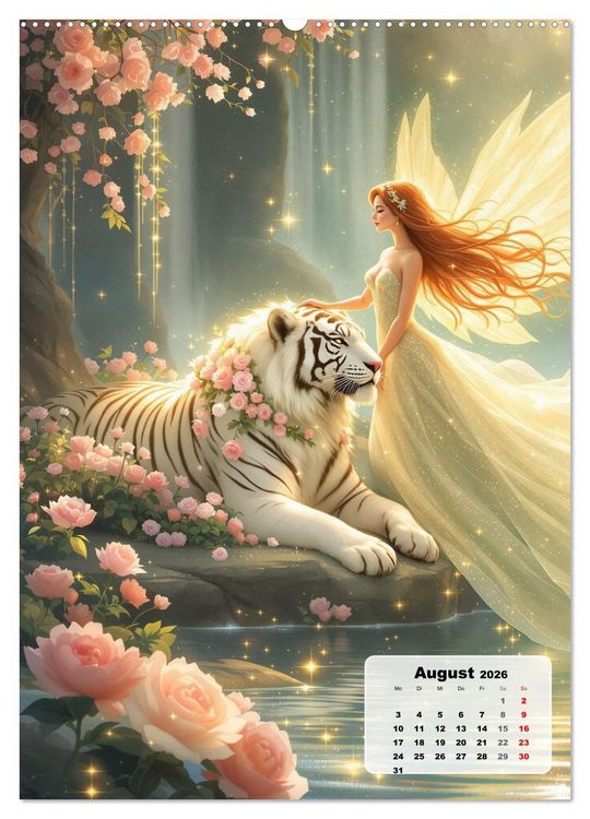Produktbild: Gefl&uuml;gelte Tr&auml;ume (hochwertiger Premium Wandkalender 2026 DIN A2 hoch), Kunstdruck in Hochglanz