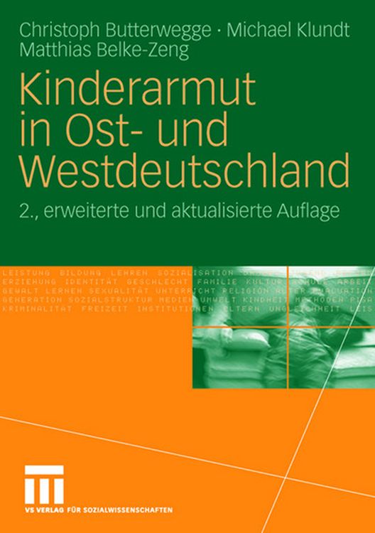 Produktbild: Kinderarmut in Ost- und Westdeutschland