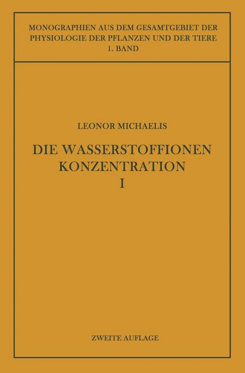 Produktbild: Die Wasserstoffionenkonzentration