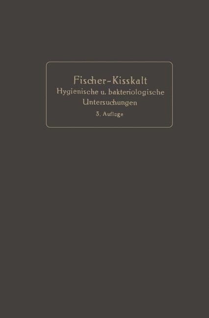 Produktbild: Kurzgefa&szlig;te Anleitung zu den wichtigeren hygienischen und bakteriologischen Untersuchungen