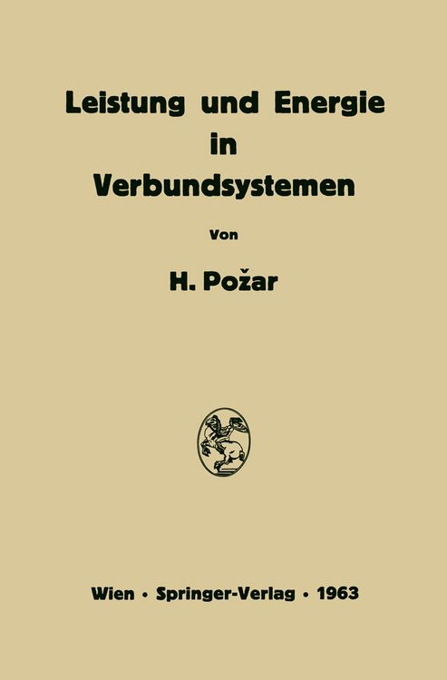 Produktbild: Leistung und Energie in Verbundsystemen