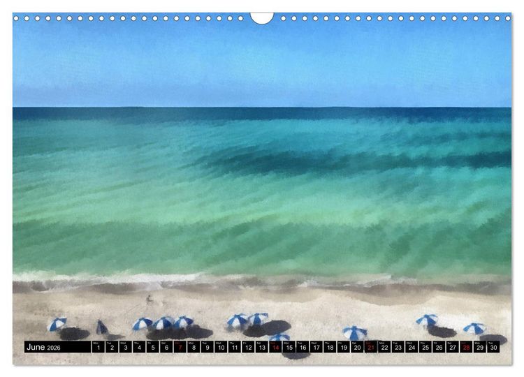Produktbild: Beautiful Beaches Of Naples (Wall Calendar 2026 DIN A3 landscape), CALVENDO 12 Month Wall Calendar