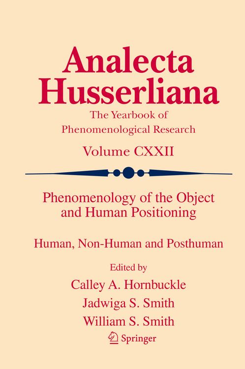 Produktbild: Phenomenology of the Object and Human Positioning