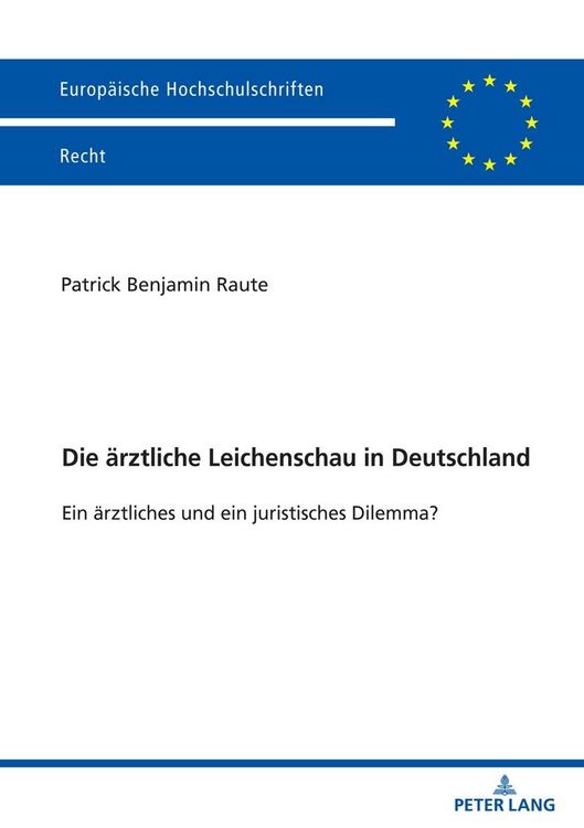 Produktbild: Die &auml;rztliche Leichenschau in Deutschland