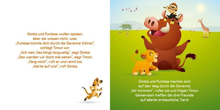 Produktbild: Mein erstes Disney Buch: Simba entdeckt die Savanne