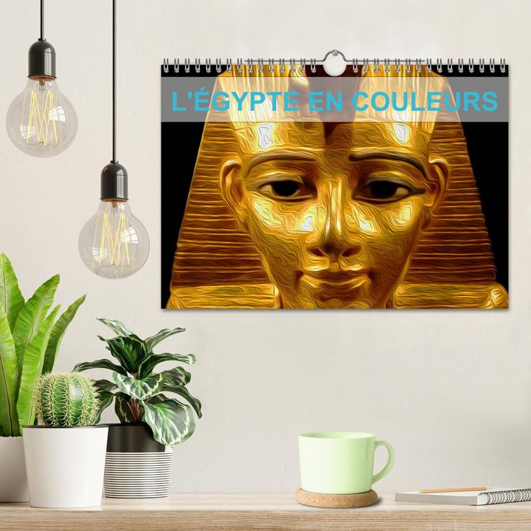 Produktbild: L'&Eacute;GYPTE EN COULEURS (Calendrier mural 2026 DIN A4 vertical), CALVENDO calendrier mensuel