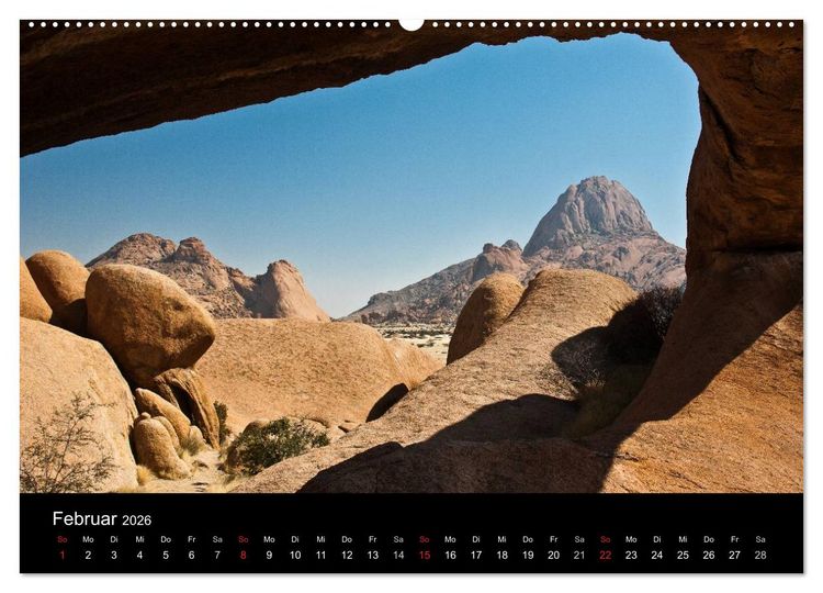Produktbild: Namibia (Wandkalender 2026 DIN A2 quer), CALVENDO Monatskalender