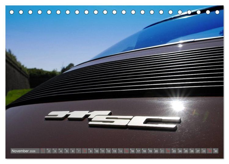 Produktbild: Porsche 911SC - zwei starke Typen (Tischkalender 2026 DIN A5 quer), CALVENDO Monatskalender