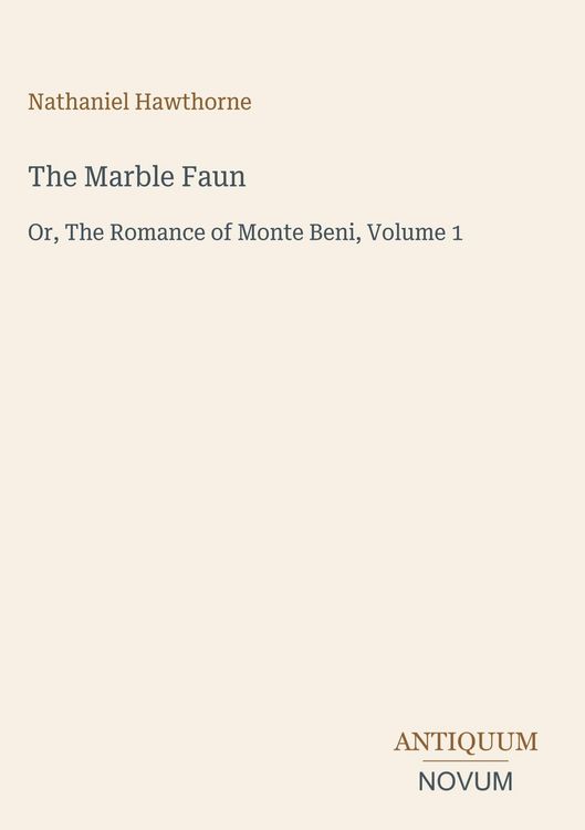 Produktbild: The Marble Faun