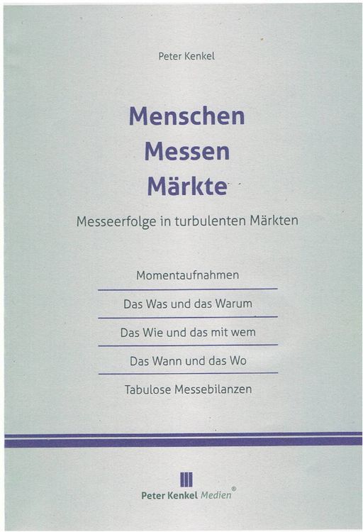 Produktbild: Menschen Messen M&auml;rkte