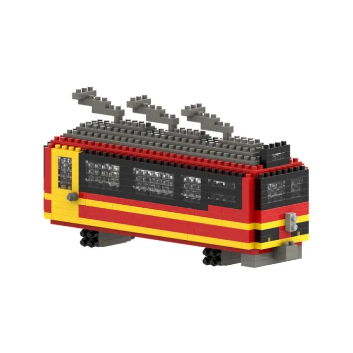 Produktbild: BRIXIES 200162 - Jungfraujochbahn, 3D Konstruktionsbausatz aus Ministeinen, 284 Teile