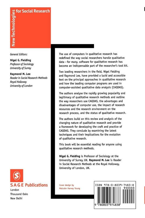 Produktbild: Computer Analysis and Qualitative Research