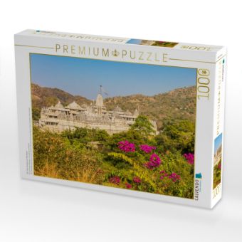 Produktbild: CALVENDO Puzzle Der Jain-Tempel von Ranakpur | 1000 Teile Lege-Gr&ouml;&szlig;e 64x48cm Foto-Puzzle f&uuml;r gl&uuml;ckliche Stunden