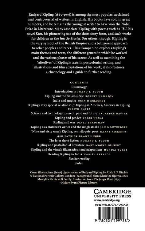 Produktbild: The Cambridge Companion to Rudyard Kipling