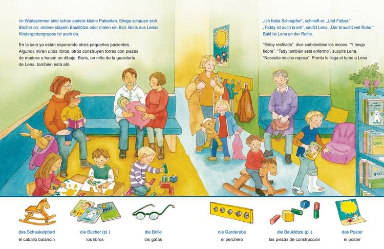 Produktbild: Beim Kinderarzt (Deutsch-Spanisch)