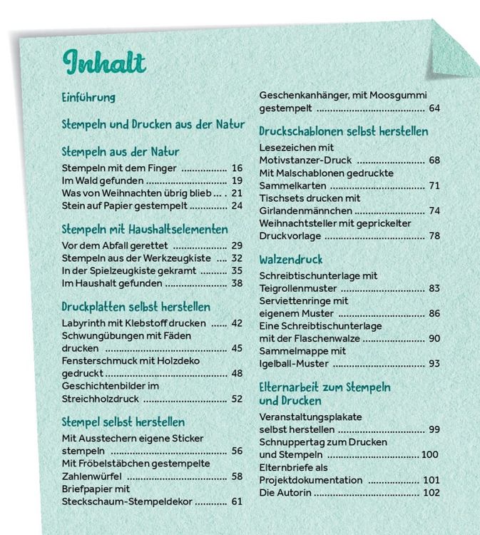 Produktbild: Stempeln und Drucken in der Kita