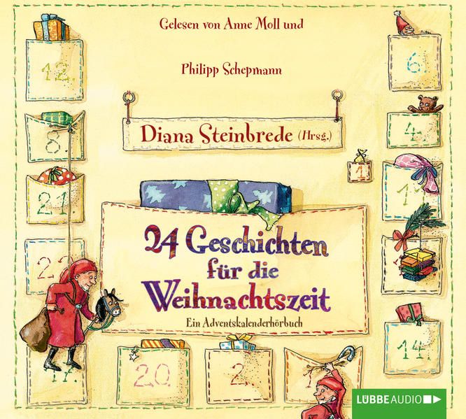Produktbild: 24 Geschichten f&uuml;r die Weihnachtszeit - Ein Adventskalenderh&ouml;rbuch