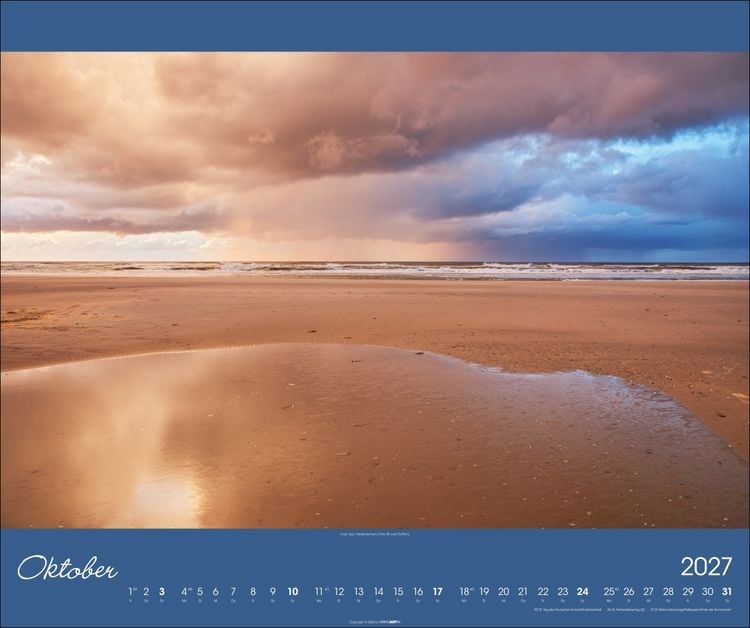 Produktbild: Nordsee Kalender 2027