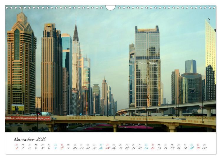 Produktbild: Dubai, die Stadt der Superlative. (Wandkalender 2026 DIN A3 quer), CALVENDO Monatskalender