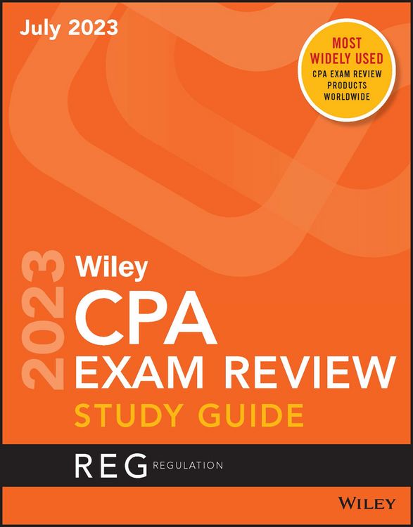 Produktbild: Wiley's CPA July 2023 Study Guide