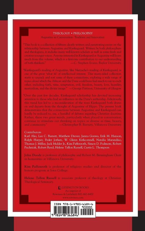 Produktbild: Augustine and Kierkegaard