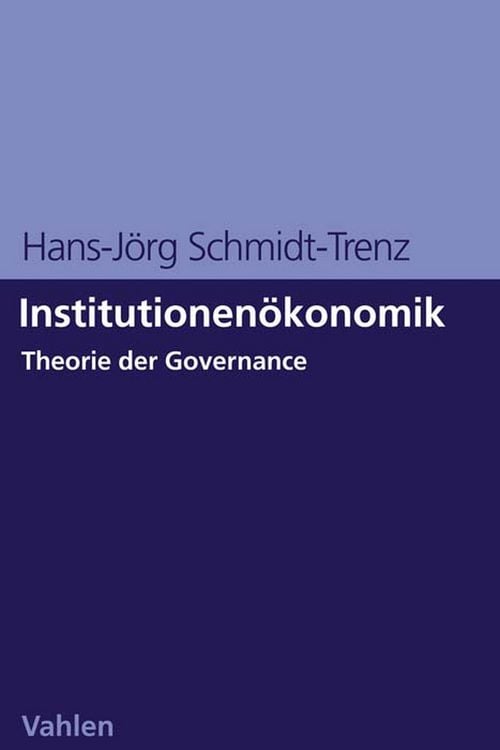 Produktbild: Institutionen&ouml;konomik
