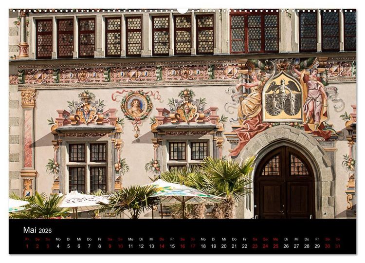 Produktbild: Traumhaftes Lindau im Bodensee (Wandkalender 2026 DIN A2 quer), CALVENDO Monatskalender