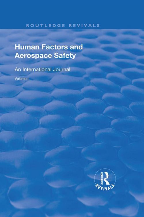 Produktbild: Human Factors and Aerospace Safety